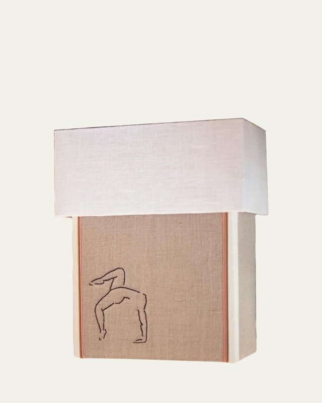 Alma #1 Embroidered Reversible Wall Light, 16"